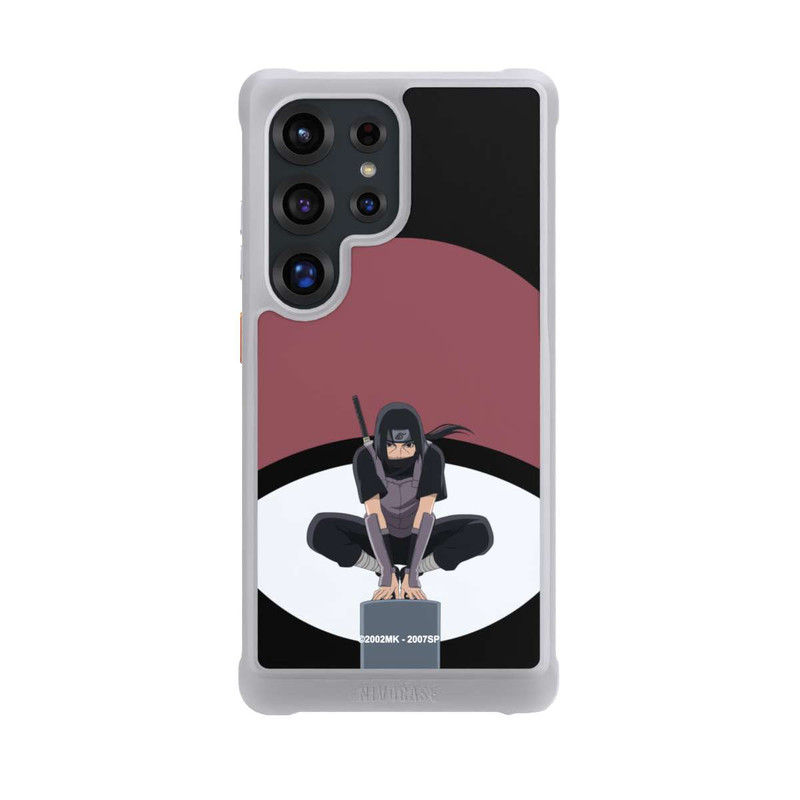 Galaxy S25 Ultra NIVOmax Itachi Uchiha Symbol schwarz