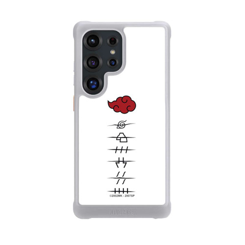 Samsung Galaxy S25 Ultra NIVOmax Akatsuki member symbols white