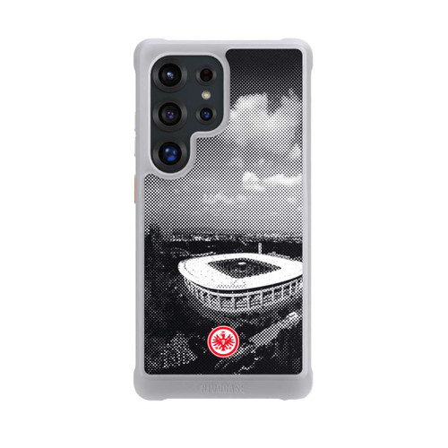 Samsung Galaxy S25 Ultra NIVOmax SGE Stadion Schwarz Weiß