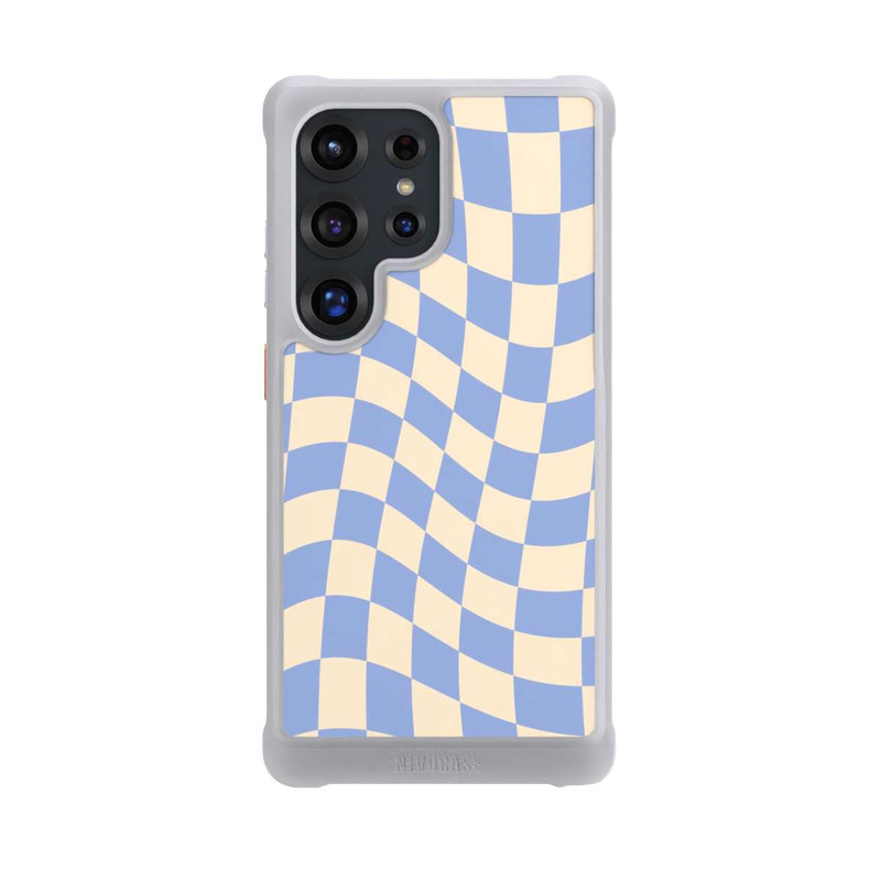 Galaxy S25 Ultra NIVOmax Blue chessboard