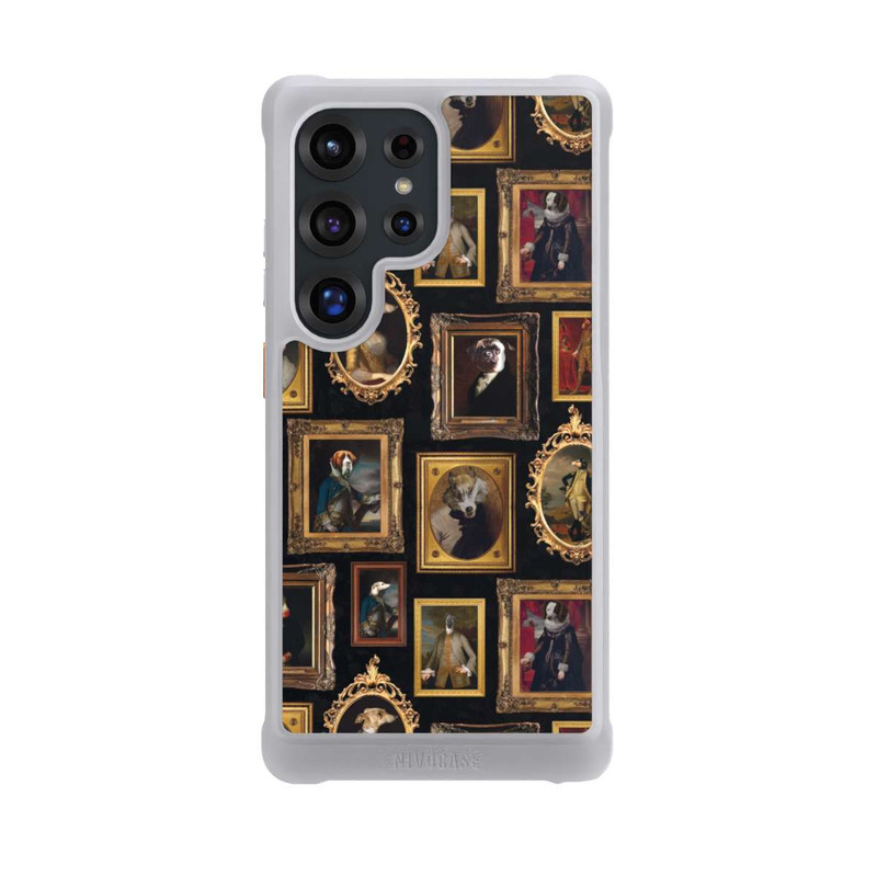 Galaxy S25 Ultra NIVOmax Dog Ancient Frame Pattern with AI