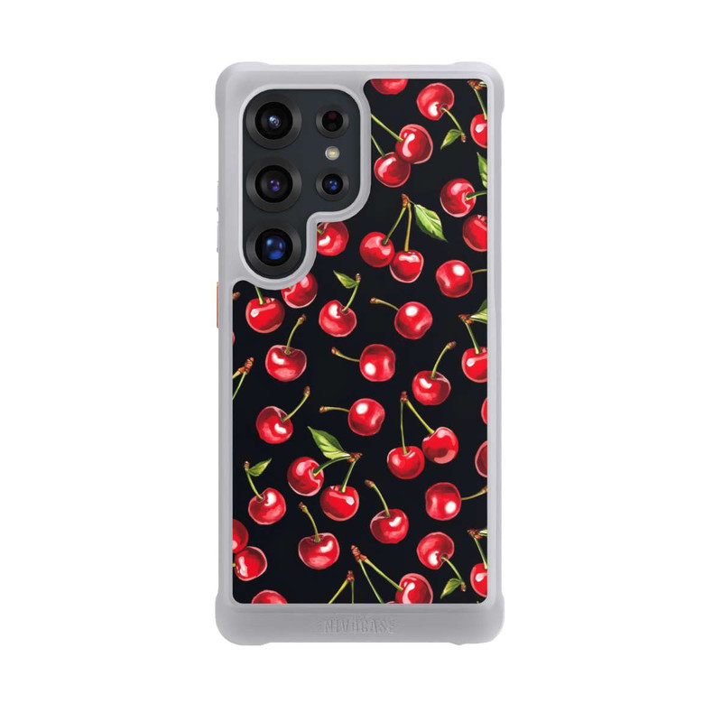 Galaxy S25 Ultra NIVOmax Kirschmuster Schwarz mit KI