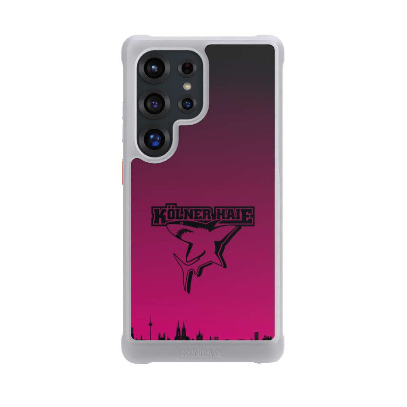 Galaxy S25 Ultra NIVOmax Kölner Haie Skyline Pink