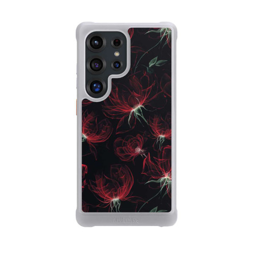Samsung Galaxy S25 Ultra NIVOmax Tapete mit roten Blumen