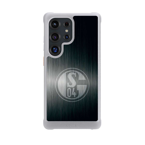 Samsung Galaxy S25 Ultra NIVOmax Schalke 04 Metall Look