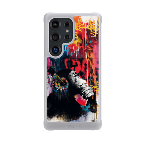 Samsung Galaxy S25 Ultra NIVOmax Chimp Blue Streetart