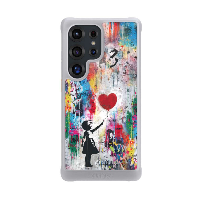 Galaxy S25 Ultra NIVOmax Balloon Girl Colorful