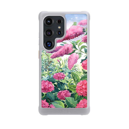 Samsung Galaxy S25 Ultra NIVOmax Garden Hydrangeas and Buddleia by Christopher Ryland