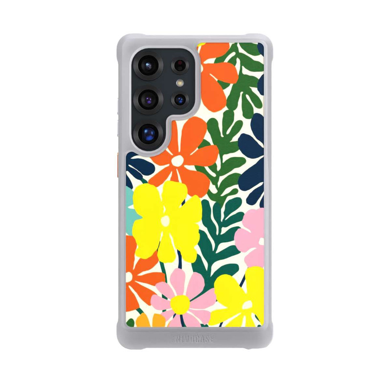 Galaxy S25 Ultra NIVOmax Blumen Farbenpracht