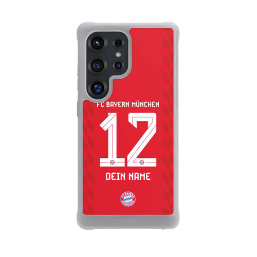Samsung Galaxy S25 Ultra NIVOmax FC Bayern München Trikot Personalisierbar 25-26