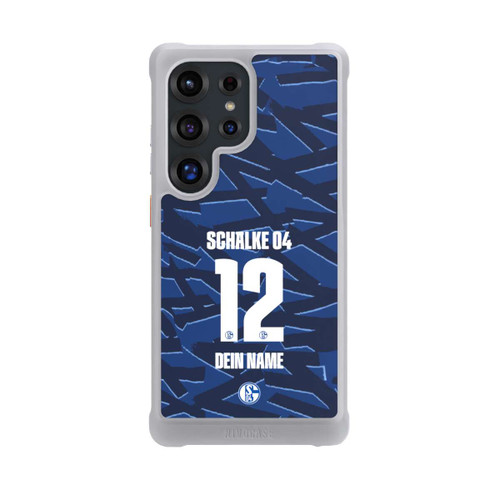 Samsung Galaxy S25 Ultra NIVOmax Schalke 04 Trikot Personalisierbar 25-26