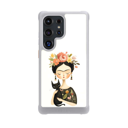 Samsung Galaxy S25 Ultra NIVOmax Mexikanische Ikone und Katze