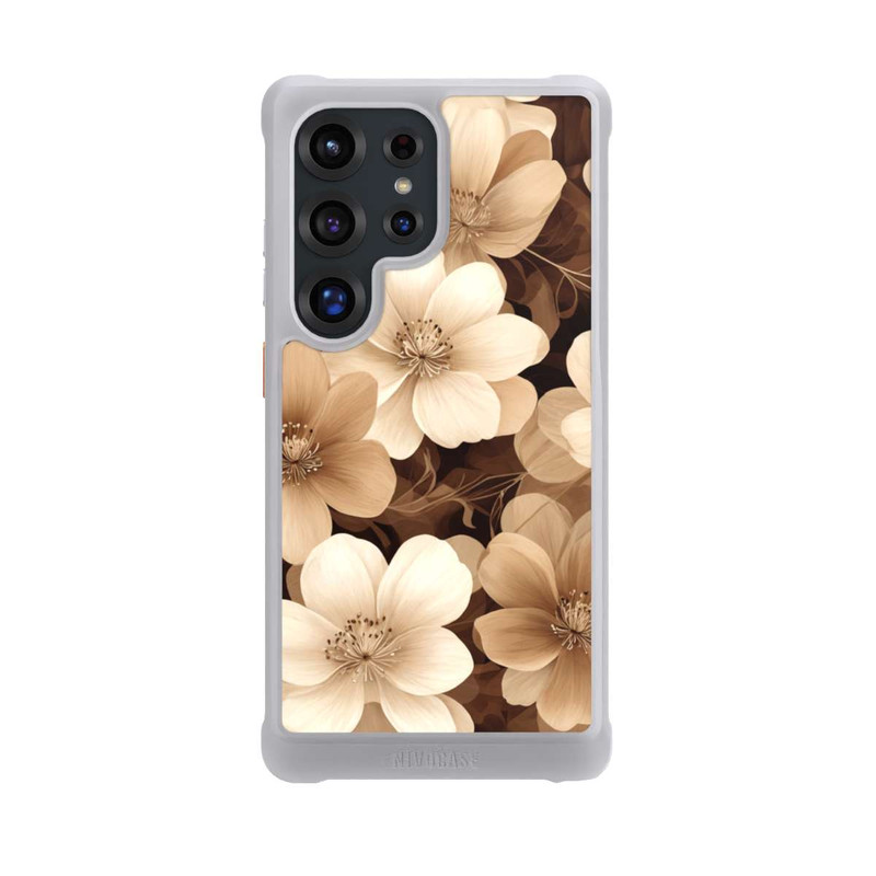 Galaxy S25 Ultra NIVOmax Naturfarbene Negativblumen mit KI