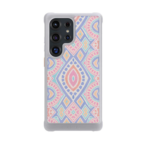 Samsung Galaxy S25 Ultra NIVOmax Boho Geometric Mosaic Intricate Tribal Design