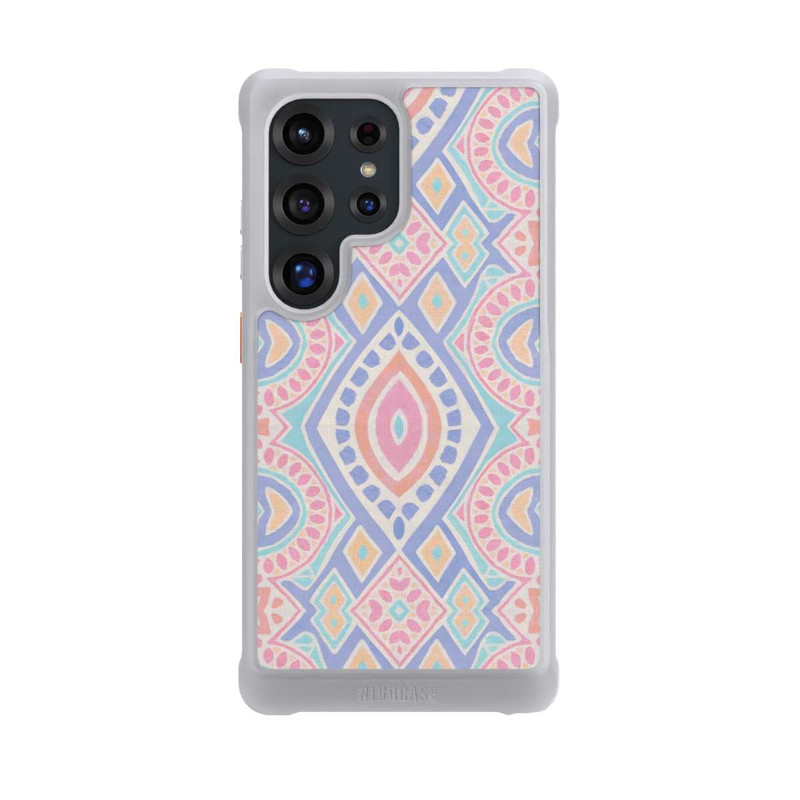 Galaxy S25 Ultra NIVOmax Boho Geometric Mosaic Intricate Tribal Design