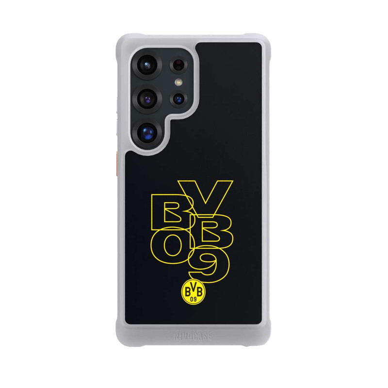 Galaxy S25 Ultra NIVOmax BVB09 Gelb Schwarz