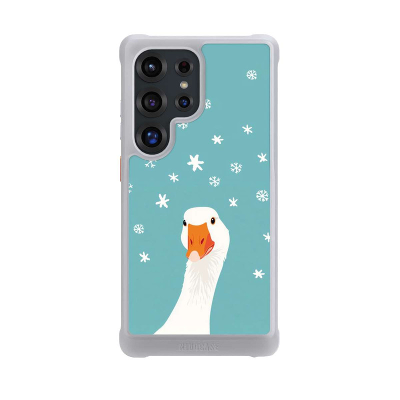 Galaxy S25 Ultra NIVOmax Funny Goose Stars Blue with AI