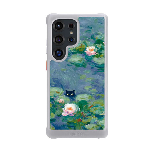 Samsung Galaxy S25 Ultra NIVOmax Katze im Teich Gemälde
