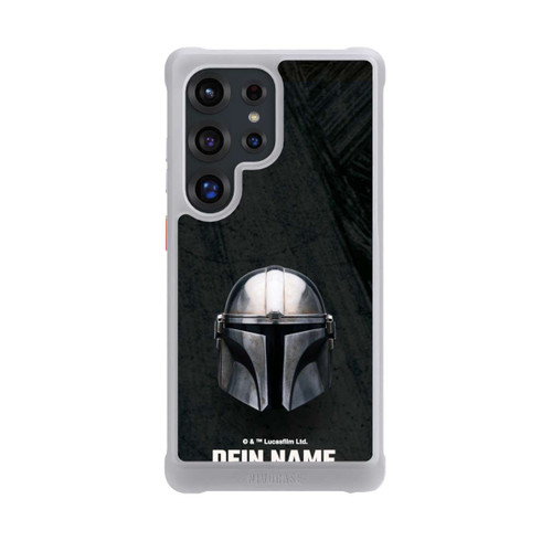 Samsung Galaxy S25 Ultra NIVOmax Star Wars Mandalorian Black Helmet Personalisierbar