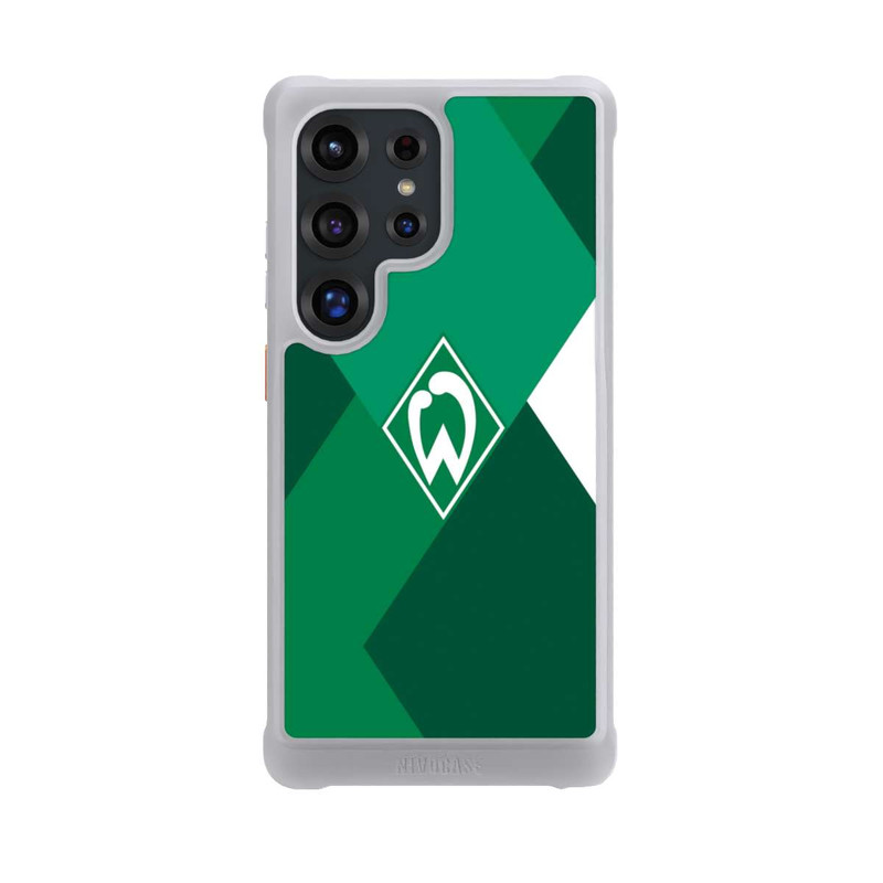 Galaxy S25 Ultra NIVOmax Werder Bremen Rautenmuster