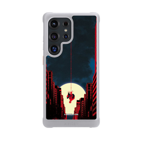 Samsung Galaxy S25 Ultra NIVOmax Spider-Man Marvel between Skyscrapers