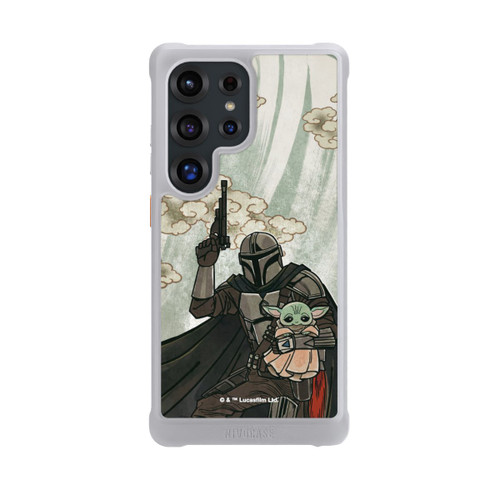 Samsung Galaxy S25 Ultra NIVOmax Mandalorian and Child style japonais