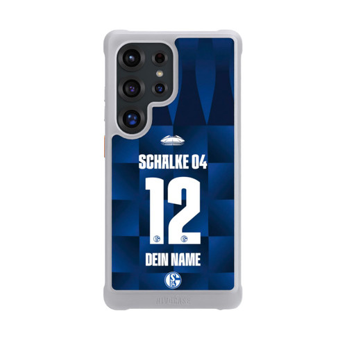 Samsung Galaxy S25 Ultra NIVOmax Schalke 04 Trikot Personalisierbar 26-27