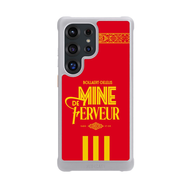 Galaxy S25 Ultra NIVOmax RC Lens Mine de Ferveur rouge