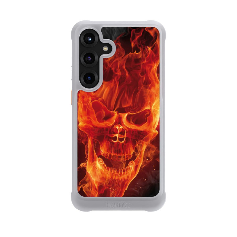 Galaxy S25 + NIVOmax Burning Skull