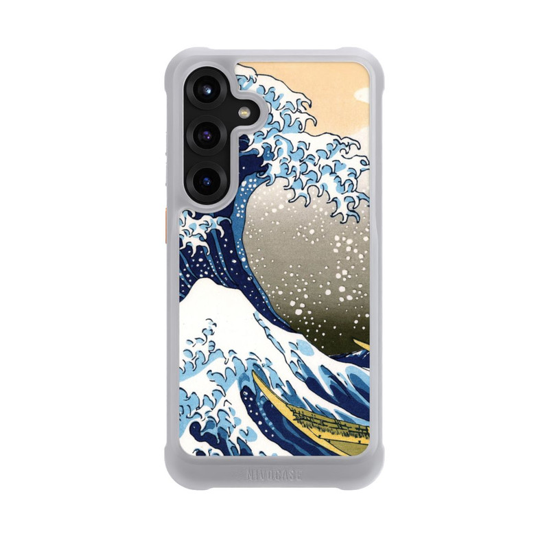 Galaxy S25 + NIVOmax Great Wave of Kanagawa