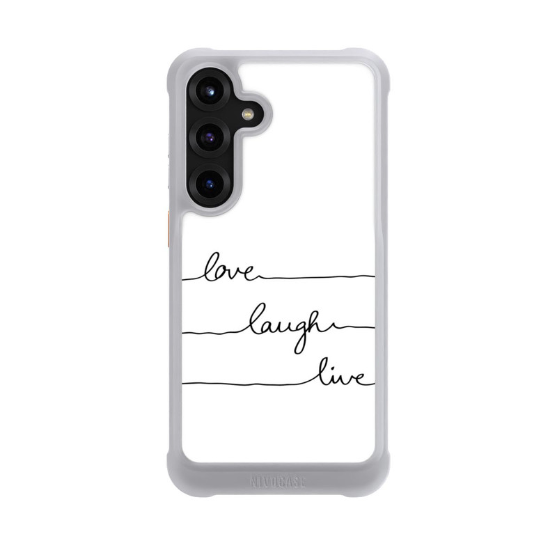 Galaxy S25 + NIVOmax Love Laugh Live