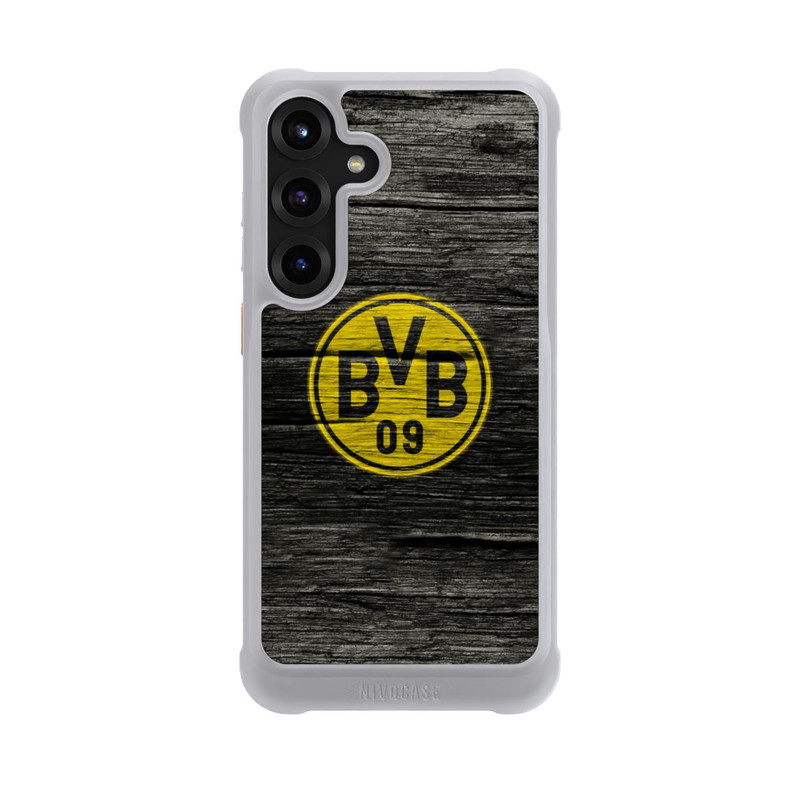 Galaxy S25 + NIVOmax BVB Holzoptik