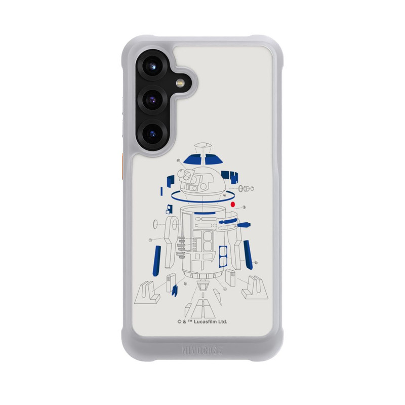 Galaxy S25 + NIVOmax R2D2 Explosionszeichung - StarWars 8