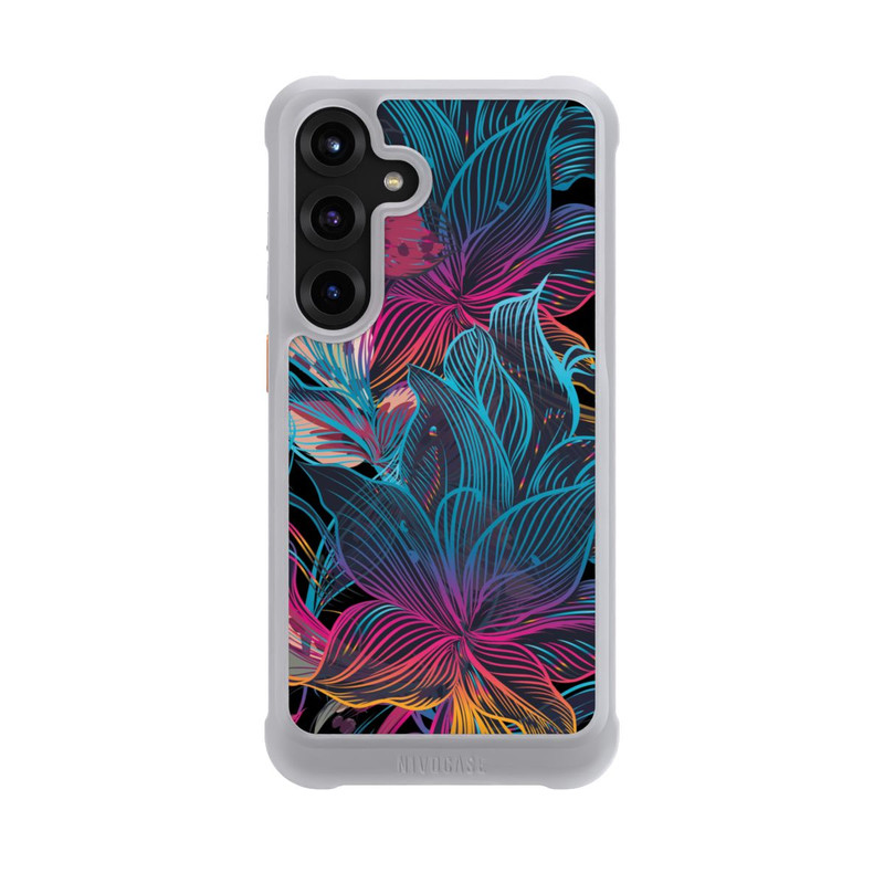 Galaxy S25 + NIVOmax Neon Flower Power