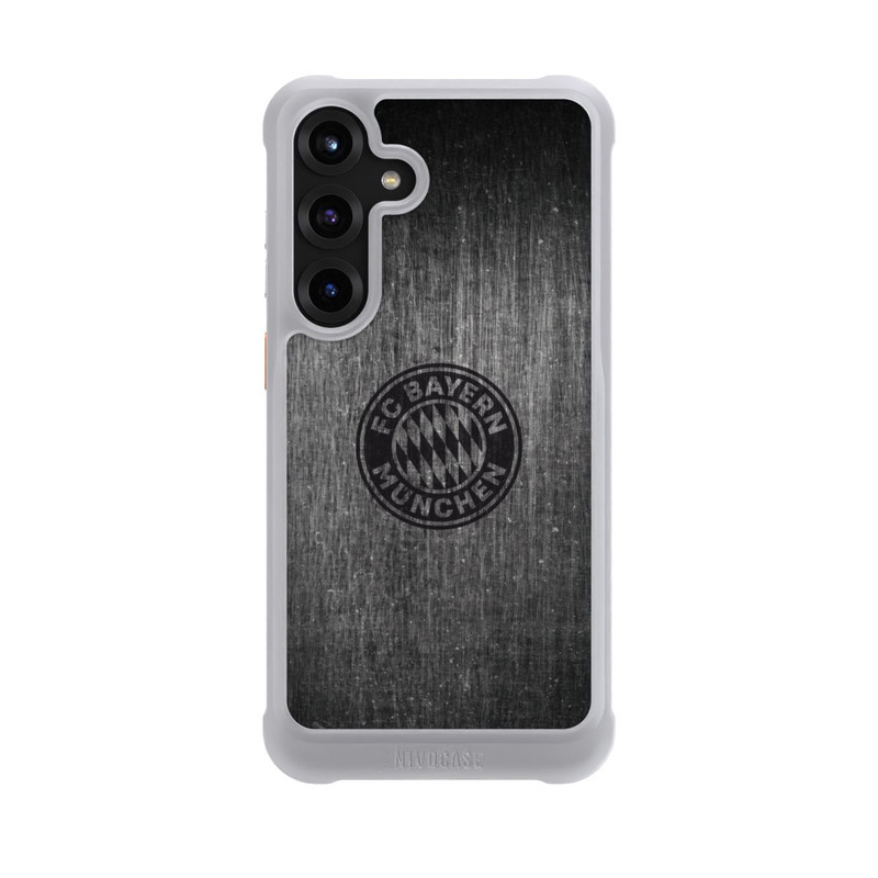 Galaxy S25 + NIVOmax Metalllook FCB Logo einfarbig