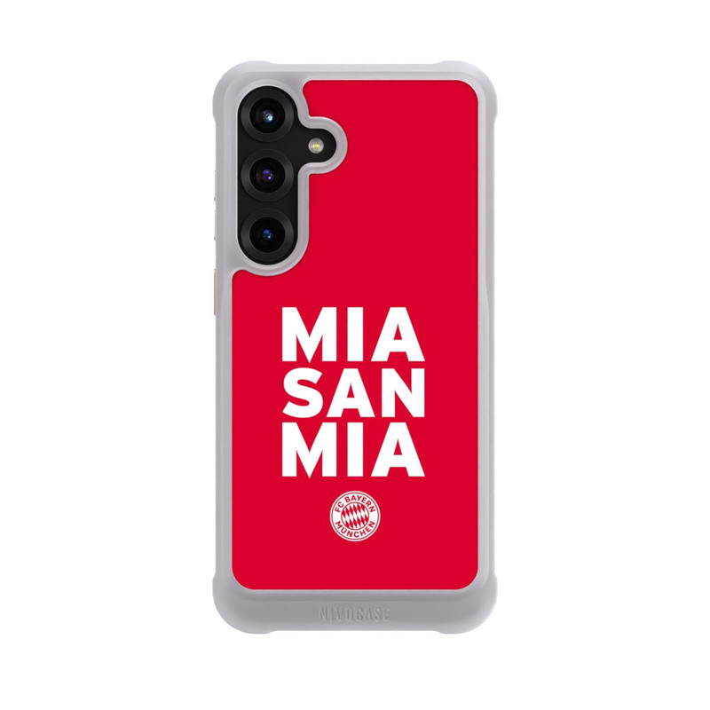 Galaxy S25 + NIVOmax Mia San Mia FCB Rot