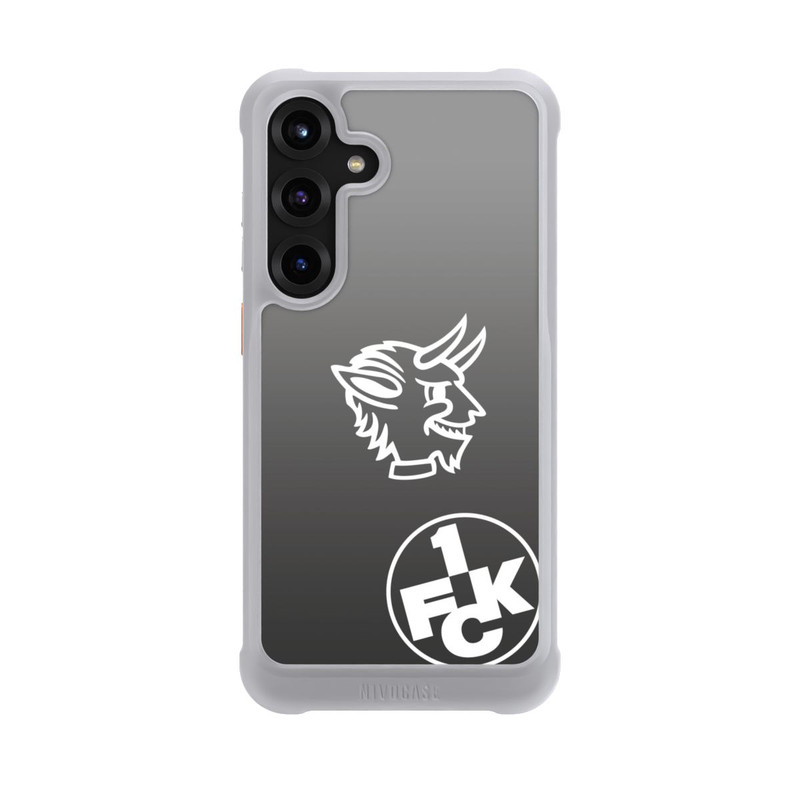 Galaxy S25 + NIVOmax Teufelskopf FCK auf Schwarz