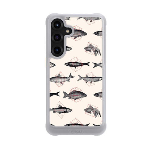 Samsung Galaxy S25+  NIVOmax Fische in Geometrie