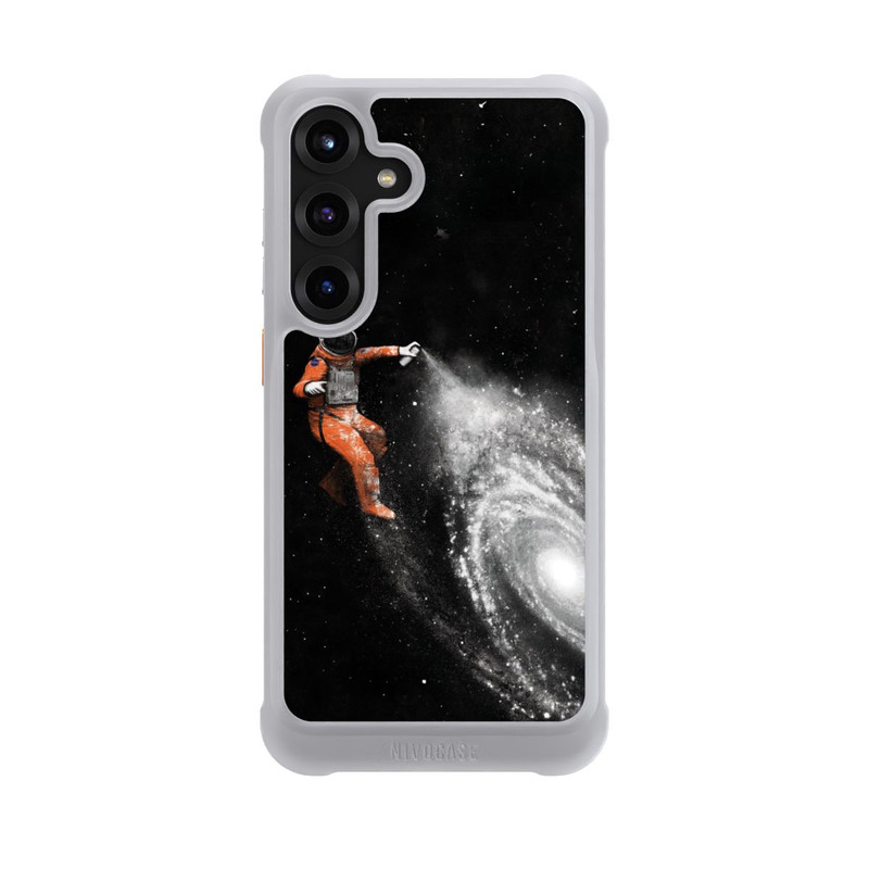 Galaxy S25 + NIVOmax Kunst im Weltraum