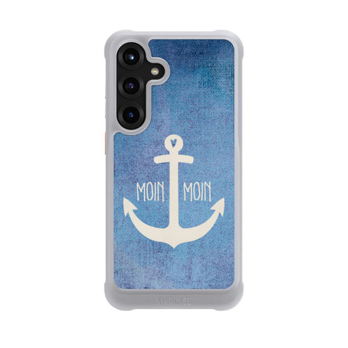 Samsung Galaxy S25+  NIVOmax Moin Moin Anker Blau
