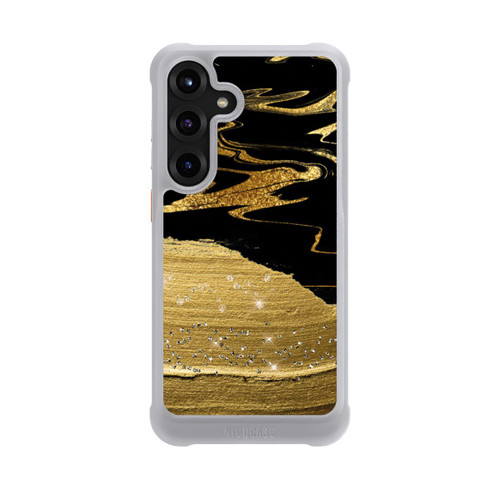 Samsung Galaxy S25+  NIVOmax Marmoradern im Goldlook