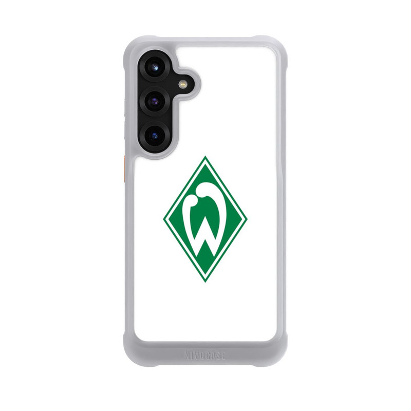 Galaxy S25 + NIVOmax Logo auf Weiß - Werder Bremen