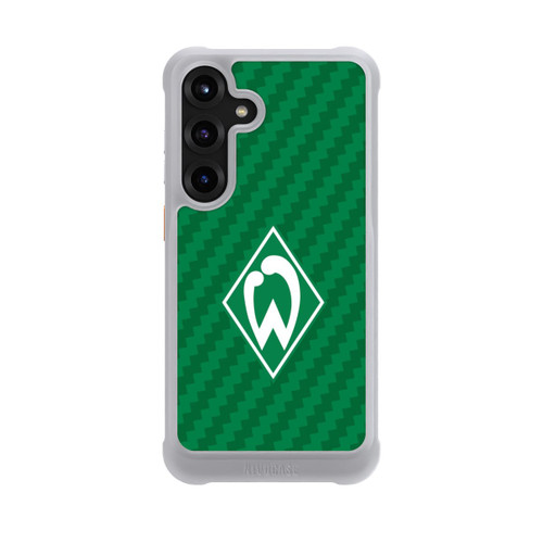 Samsung Galaxy S25+  NIVOmax Carbonlook - Werder Bremen