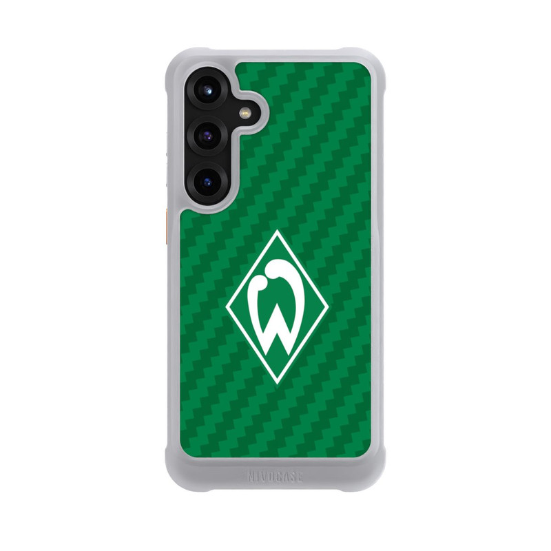 Galaxy S25 + NIVOmax Carbonlook - Werder Bremen