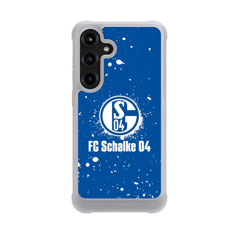 Galaxy S25 + NIVOmax Schalke 04 - Spraylogo