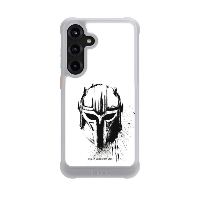 Galaxy S25 + NIVOmax Armorer Schwarz und Weiß