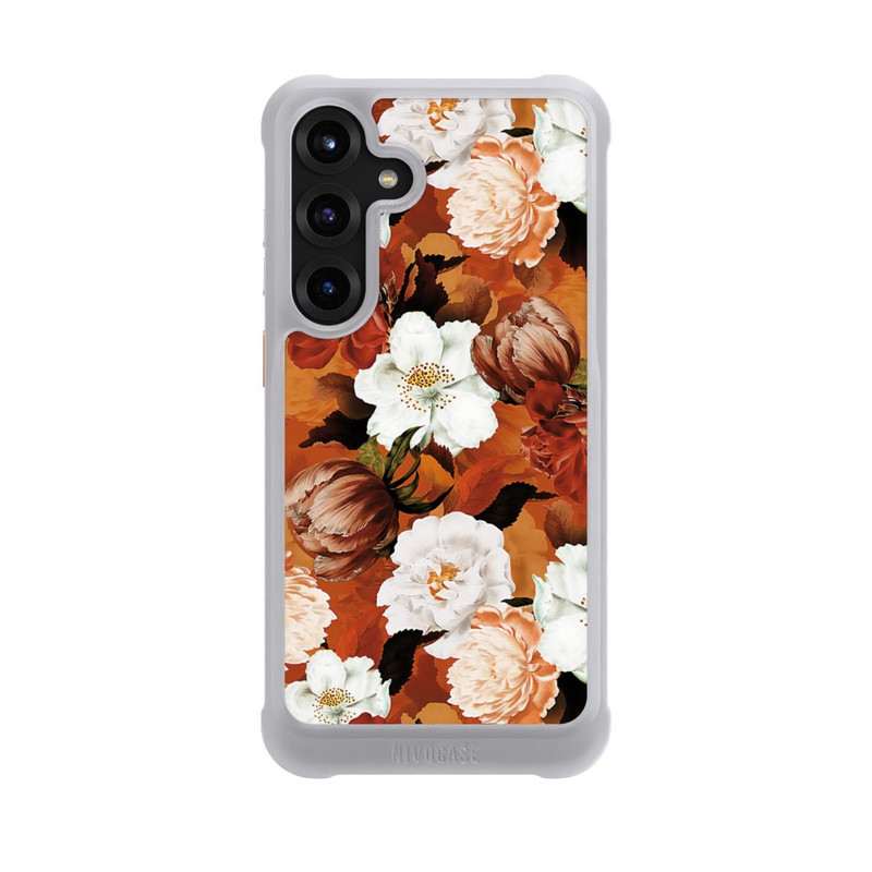 Galaxy S25 + NIVOmax Üppige Vintage Pfingstrosen Und Rosen