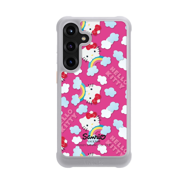 Galaxy S25 + NIVOmax Hello Kitty Regenbogenmuster