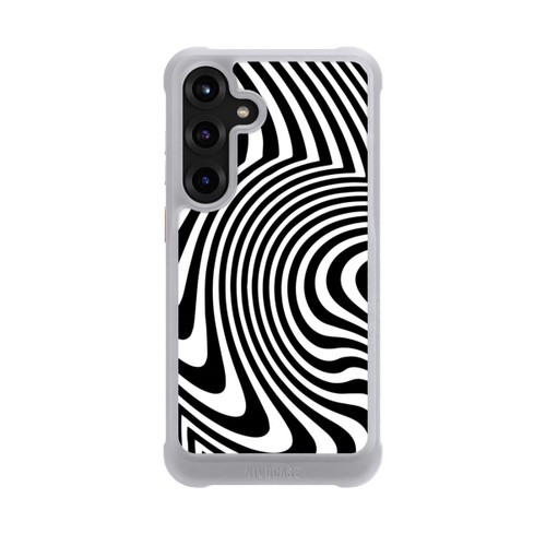 Samsung Galaxy S25+  NIVOmax Black and White Waves