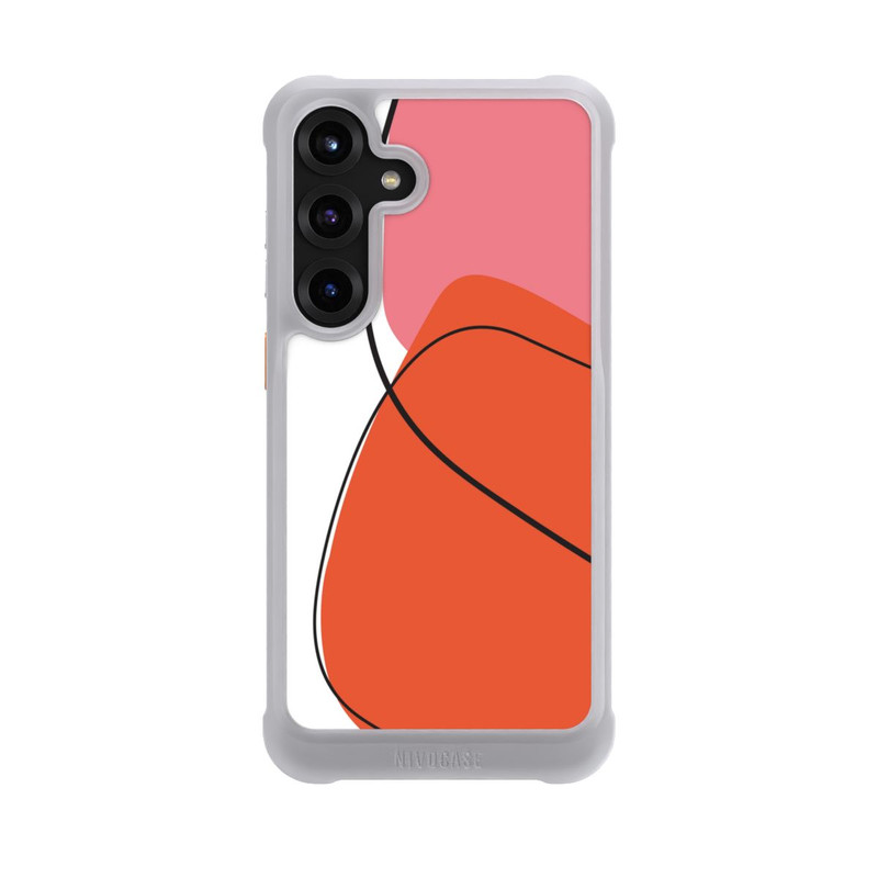 Galaxy S25 + NIVOmax Meine orangefarbene Kunst